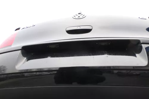 VW Polo 9N 9N3 Stoßstange hinten Heckstoßstange Stoßfänger schwarz L041 (164276)
