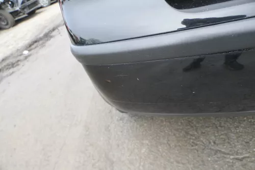 VW Polo 9N 9N3 Stoßstange hinten Heckstoßstange Stoßfänger schwarz L041 (164276)