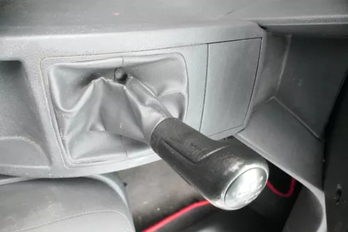 VW Polo 9N 9N3 Schaltknauf Schaltsack Schaltung Schaltknüppel 6Q1711113F QFJ (164306)
