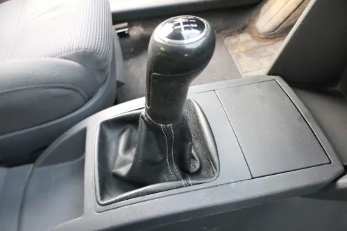 VW Polo 9N 9N3 Schaltknauf Schaltsack Schaltung Schaltknüppel Leder Kunstleder