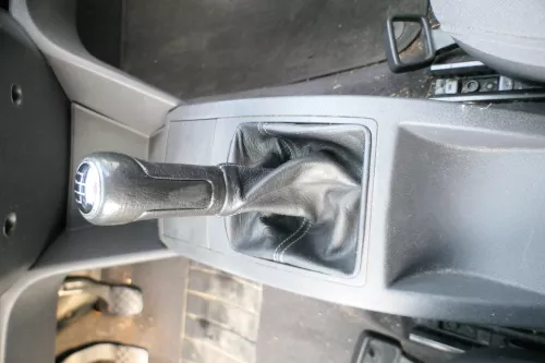 VW Polo 9N 9N3 Schaltknauf Schaltsack Schaltung Schaltknüppel Leder Kunstleder (164319)