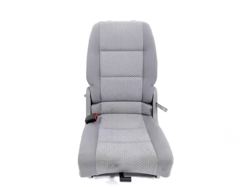VW Touran Sitz hinten links (hintern Fahrersitz) Rücksitz GRAU Isofix (164393)
