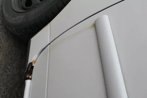 VW Lupo Seat Arosa Tür vorne links Fahrertür weiß LB9A (mechanischer FH) (164402)