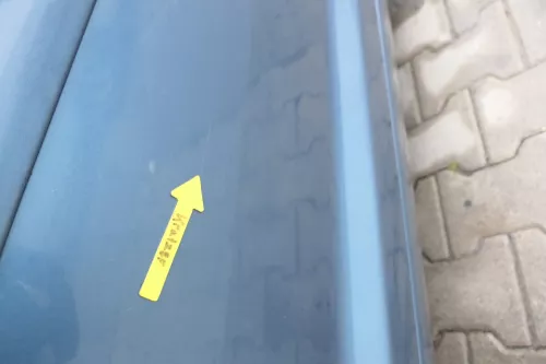 VW Touran 1T3 1T Tür vorne rechts Beifahrertür blau gürn LC5Q ohne Anbauteile (164473)