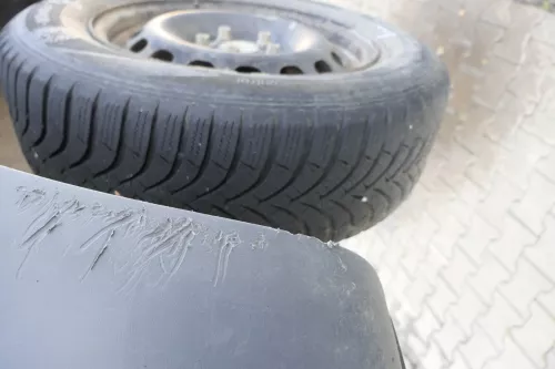 2x Felgen Caddy 2K 195/65 R15 Winterreifen Felge 6jx15H2 ET47 Reifen - 6mm (164569)