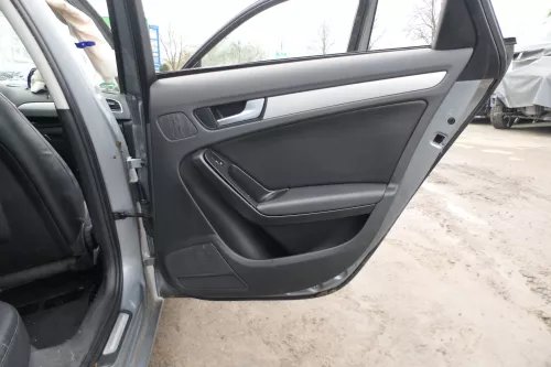 Audi A4 8K B8 Türverkleidung Verkleidung Tür hinten rechts Leder schwarz Milano (164603)