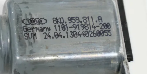 Audi A4 8K B8 A5 ektrischer Fensterheber Motor hinten links 8K0959811A (164615)