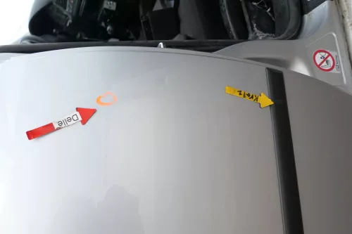 VW Golf 4 Bora Tür hinten rechts nur Kombi /Variant silber LA7W indigoblau ohnAn (164634)