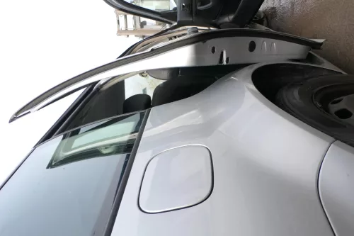 VW Golf 4 Bora Tür hinten rechts nur Kombi /Variant silber LA7W indigoblau ohnAn (164634)