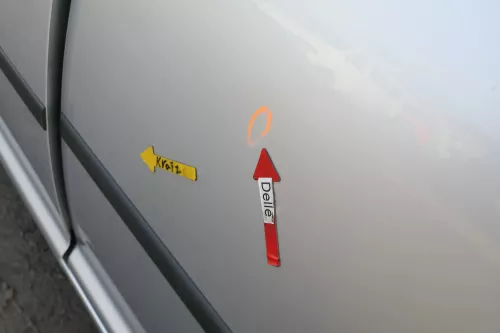 VW Golf 4 Bora Tür hinten links nur Kombi / Variant silber LA7W reflexsilber m 8 (164636)