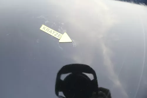 VW Passat 3C Motorhaube Klappe vorne vorn Haube schwarz L041 (164708)