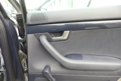 Audi A4 8E B6 Türverkleidung Verkleidung Tür hinten rechts blau maritimblau (164740)
