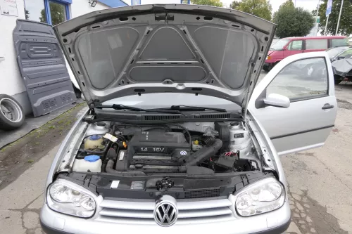 VW Golf 4 Motorhaube Haube Klappe vorne silber grau LA7W grau reflexsilber (164845)