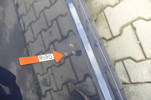 VW Golf 4 Bora Tür hinten links nur Kombi / Variant blau LA5G (164870)