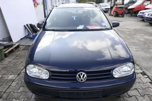 VW Golf 4 Motorhaube Haube Klappe vorne blau LA5G