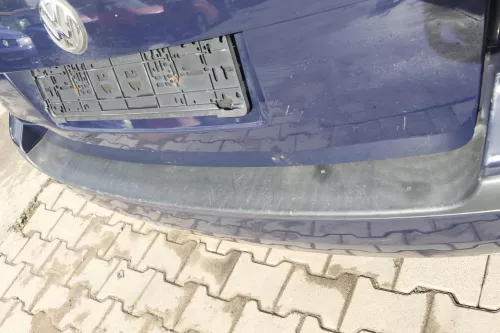 VW Golf 4 Kombi Avant Stoßstange hinten Heckstoßstange Stoßfänger blau LA5G (164873)