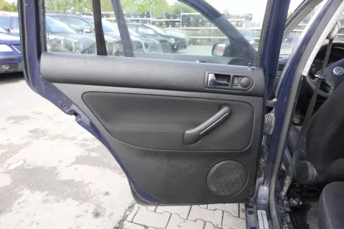 1x VW Golf 4 1J Kombi Türverkleidung Verkleidung Tür hinten links schwarz