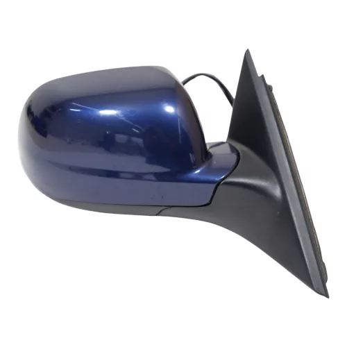 VW Passat 3B 3BG elektrischer Spiegel Außenspiegel rechts Glas blau LB5N