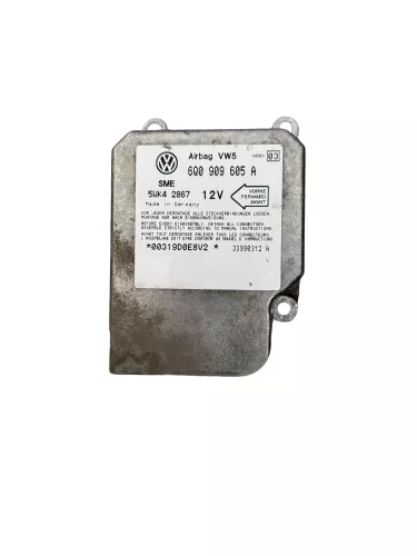 VW Golf 4 Bora T5 Steuergerät Airbag Airbagsteuergerät 1C0909605A /T  02A 