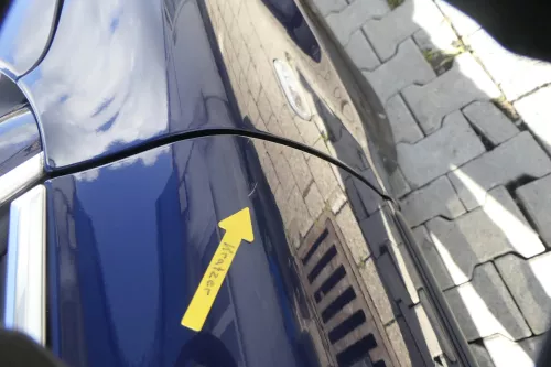 VW Passat 3B 3BG Kombi + Limo Tür vorne rechts Beifahrertür blau LB5N indigoblau (164950)