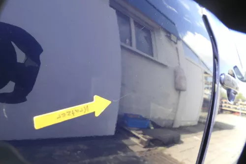 VW Passat 3B 3BG 3B6 Kombi Avant Tür hinten rechts mit Scheibe blau LB5N (164951)