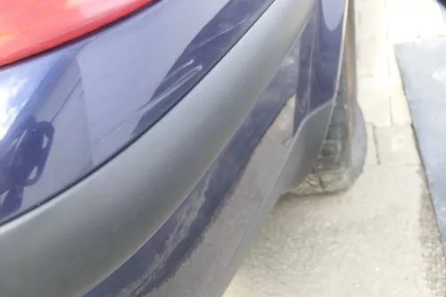VW Passat 3BG Kombi Variant Stoßstange hinten Heckstoßstange blau LB5N (164956)