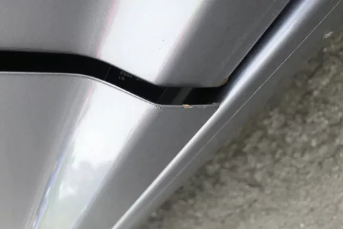 VW Touran 1T 1T3 Tür vorne links Fahrertür grau LD7X OHNE Anbauteile Cross (164967)