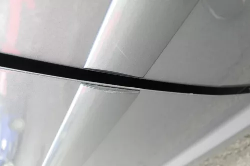 VW Touran 1T 1T3 Tür vorne links Fahrertür grau LD7X OHNE Anbauteile Cross (164967)