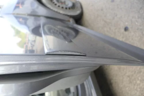 VW Touran 1T3 1T Tür vorne rechts Beifahrertür grau LD7X ohne Anbauteile (164971)