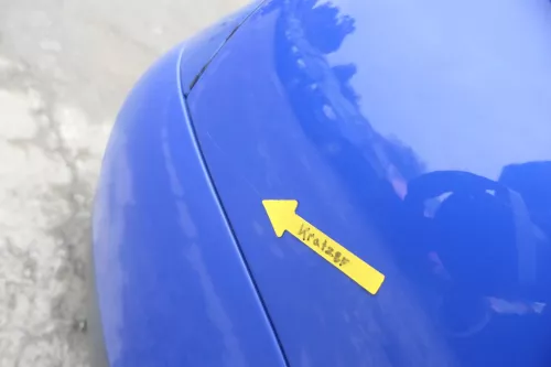 VW Lupo 6X Kotflügel vorne links blau LW5Z (164980)