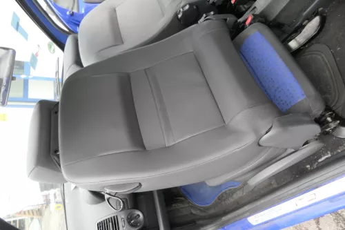 Seat Arosa Lupo Sitz vorne links Fahrersitz Höhenverstellung blau schwarz (164986)