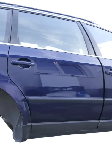 VW Passat 3B 3BG 3B6 Kombi Avant Tür hinten rechts mit Scheibe blau LB5N (164995)