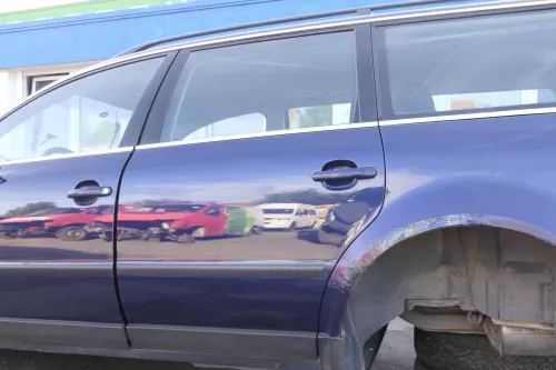 VW Passat 3B 3BG Kombi Variant Tür hinten links blau LB5N ohneAnbauteile (164998)