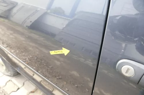 VW Golf 4 Bora Tür hinten rechts nur Kombi /Variant grau LC7V ohne Anbauteile (165029)