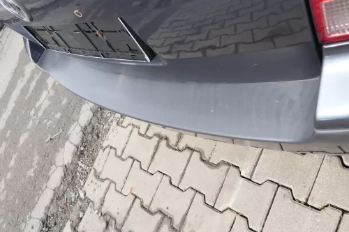 VW Golf 4 Kombi Avant Stoßstange hinten Heckstoßstange Stoßfänger grau LC7V (165031)