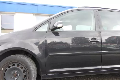 VW Touran 1T 1T3 Tür vorne links Fahrertür schwarz LC9Z OHNE Anbauteile Cross (165050)