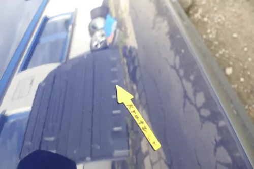 VW Passat 3B 3BG Kombi + Limo Tür vorne rechts Beifahrertür blau LB5N indigoblau (165109)