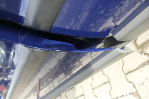 VW Passat 3B 3BG 3B6 Kombi + Limo Tür vorne links Fahrertür blau LB5N ohneAnbaut (165110)