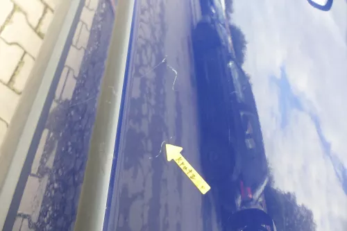 VW Passat 3B 3BG 3B6 Kombi + Limo Tür vorne links Fahrertür blau LB5N ohneAnbaut (165110)