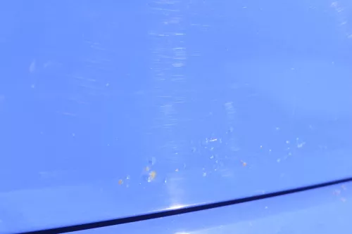 Polo 6N2 Heckklappe Klappe hinten Kofferraumklappe blau LA5C Scheibe (165129)