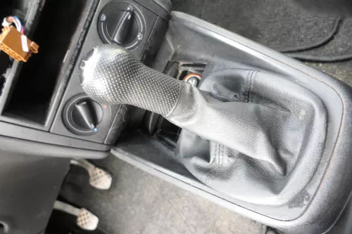 VW Golf 4 Bora Schaltknauf Schaltsack Schaltung Schaltknüppel schwarz 5-Gang (165153)