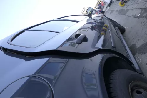 Skoda Octavia 1U Limousine Tür hinten rechts grau L8L8 LF7S - ohne Anbauteile (165187)