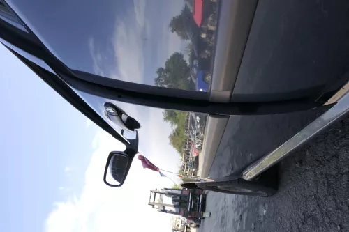 Skoda Octavia 1U Kombi + Limo Tür vorne links Fahrertür grau LF7S L8L8 - ohne An (165192)