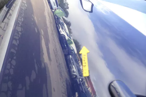 Passat 3B 3BG 3B6 Kombi + Limo Tür vorne links Fahrertür blau LA5E ohneAnbaut (165232)