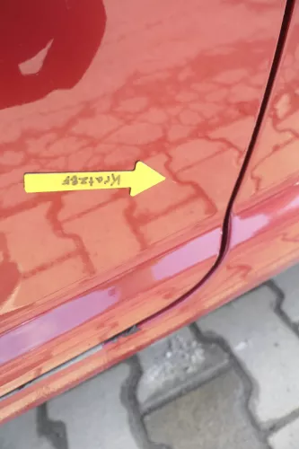 VW Golf 4 Tür vorne links Fahrertür 2/3-Türer braun rot LC3K ohneAnbauteile (165274)