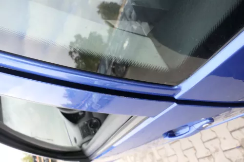 VW Golf 4 Tür vorne links Fahrertür 2/3-Türer blau LW5Y ohneAnbauteile (165321)