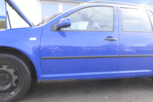 VW Golf 4 Bora Tür vorne links Fahrertür 4/5-Türer & Kombi blau LW5Z -ohneAnba
