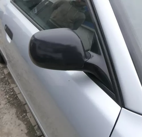 A4 B5 elektrischer Spiegel Außenspiegel rechts schwarz Glas