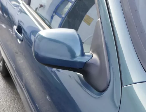 Leon 1M manueller Spiegel Außenspiegel rechts Glas LS5W AZUL TOPACIO L5SW grün