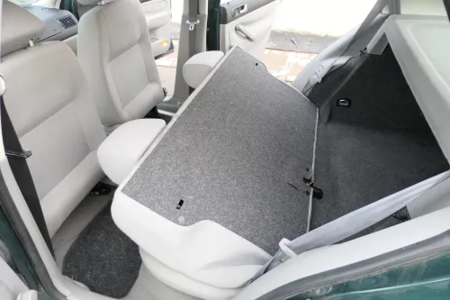 Golf 4 Limousine Sitz Rückbank Rücksitzbank Sitzfläche Sitze grau  (165613)